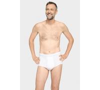 con-ta Herren Slip mit Eingriff in Farbe weiß Größe 9