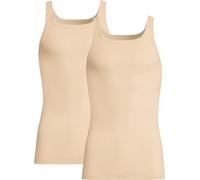 Conta Feinripp Herren-Unterhemd im 2er-Pack braun-beige 7