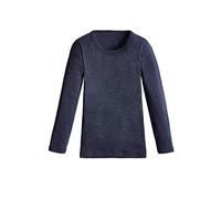 con-ta Kinder Thermo langarm Shirt in Farbe marine melange Größe 164