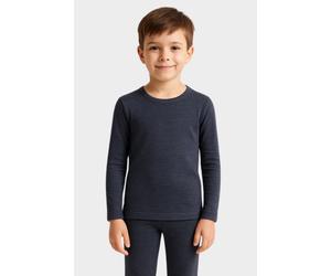 con-ta Kinder Thermo langarm Shirt in Farbe himbeerpink melange Größe 140