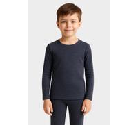con-ta Kinder Thermo langarm Shirt in Farbe sterling geringelt Größe 140