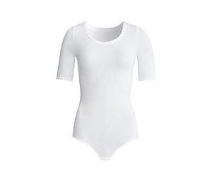 con-ta Kurzarm Body Modal, bequemer Einteiler aus Modal, 36/XS - 50/4XL