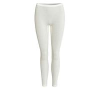 con-ta Lange Hose, Leggings für Damen, Bequeme Unterbekleidung aus Wolle und Modal, weiche Unterwäsche in Feinstrick, in Wollweiß, Größe: 42