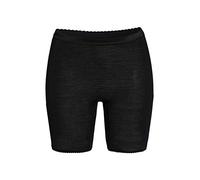 con-ta Normalbeinschlüpfer, weiche Unterwäsche für Damen aus Wolle und Modal, Bequeme Unterbekleidung, anliegende Pants, in Schwarz, Größe: 52
