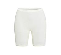 con-ta Normalbeinschlüpfer, weiche Unterwäsche für Damen aus Wolle und Modal, Bequeme Unterbekleidung, anliegende Pants, in Wollweiß & Schwarz, Größe: 38-52