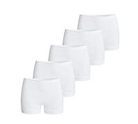 con-ta Conta Pagenschlüpfer, Damenbekleidung, Slip für optimale Bequemlichkeit,Pants aus 100% Baumwolle, weiß | 5er Pack, Gr.: 42/L