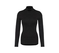 con-ta Shirt 1/1 Arm mit Stehkragen in Farbe schwarz geringelt Größe 48