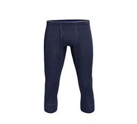 Con-ta Feinripp Herren-Thermo-Hose, 3/4-lang blau 8