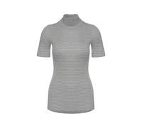 con-ta Thermo kurzarm Shirt mit Stehkragen in Farbe sterling-geringelt Größe 44