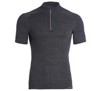 con-ta Herren Thermo kurzarm Shirt mit Zipper in Farbe marine melange Größe 6