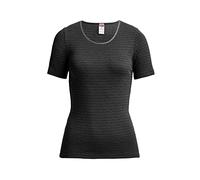 con-ta Thermo Kurzarm Shirt, wärmendes Thermoshirt aus natürlicher Baumwolle, bequemes Basic-T-Shirt, Damenbekleidung, in versch. Farben, Größen: 36-50