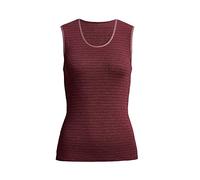 con-ta Thermo Unterhemd Farbe Bordeaux-Geringelt, Größe 42