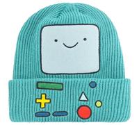 Concept One Adventure Time Beanie Mütze, BMO Cosplay Manschette Winter Strickmütze, Blaugrün, Einheitsgröße, Blaugrün/EIN Hauch von Paradies (Trace of Paradise), Einheitsgröße