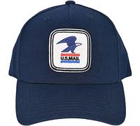 Concept One Damen Postal Service U.s. Mail Embroidered Logo Cotton Adjustable Snapback Baseball Hat with Curved Brim Baseballkappe, Marineblau, Einheitsgröße