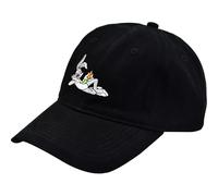 Concept One Looney Tunes Dad Hat, Bugs Bunny Erwachsene Baumwolle Baseball Cap mit gebogener Krempe, Schwarz, Einheitsgröße