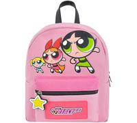 Concept One Powerpuff Mädchen Mini Rucksack, Blossom, Bubbles und Buttercup Kleine Reisetasche Geldbörse für Männer und Frauen, Verstellbare Schultergurte, Multi, 10 Zoll, Mehrfarbig/Meereswellen
