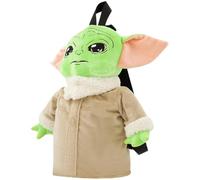 Concept One Star Wars Grogu Mini Rucksack, 3D Grogu, Einheitsgröße, Grogu Mini Rucksack, The Mandalorian Plush Small Travel Bag Purse for Men and Women