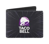 Concept One Taco Bell Geldbörse, schlanke Faltbörse mit dekorativer Blechhülle für Damen und Herren, Mehrfarbig, Mehrfarbig/Meereswellen (Ocean Tides), Einheitsgröße, Taco Bell Geldbörse Slim Bifold