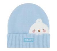 Concept One Uni-Erwachsene Molang, Jacquard Winter Knit Cap with Cuff Beanie-Mütze, Blau, Einheitsgröße