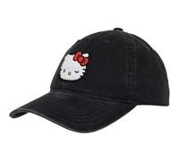 Concept One Unisex Baseballkappe Hello Kitty Baseball Cap, Adjustable Cotton Dad Hat with Curved Brim, Chenille Patch