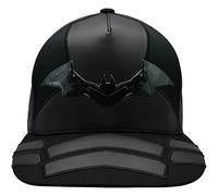 Concept One Unisex Dc Comics The Batman Dad Hat, Armor Design Baseball Cap with Flat Brim Baseballkappe, Schwarz, Einheitsgröße