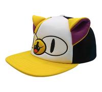 Concept One Unisex-Erwachsene Adventure Time Baseball Cap, Cake The Cat Adult Snapback Hat with Flat Brim and 3D Ears Baseballkappe, Mehrfarbig/Meereswellen (Ocean Tides), Einheitsgre