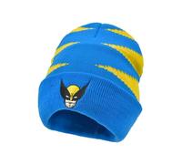Concept One Unisex-Erwachsene Marvel X-Men Wolverine, Adult Acrylic Cuffed Knitted Winter Cap Beanie-Mütze, Mehrfarbig/Meereswellen (Ocean Tides), Einheitsgre