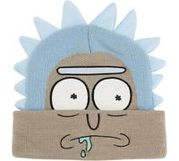 Concept One Unisex-Erwachsene Rick and Morty Knitted Cuff, Winter Knit Cap Beanie-Mütze, Hellbraun, Einheitsgröße