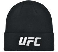 Concept One Unisex-Erwachsene UFC Bündchen Winter Strickmütze mit Logo Beanie-Mütze, Schwarz, Einheitsgre