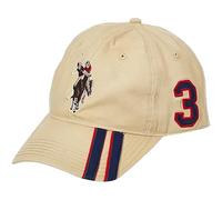 Concept One Unisex Us Assn. Verstellbare, Polo-Pferd, Gestreifte Papa-Hut Baseballkappe, Khaki, Einheitsgröße