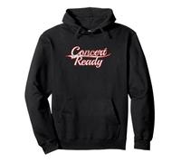 Concert Ready Music Festival Live Gig Vintage Varsity Pullover Hoodie
