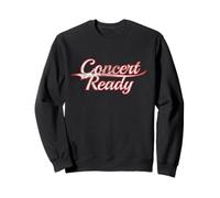 Concert Ready Music Festival Live Gig Vintage Varsity Sweatshirt
