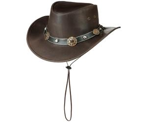 Concho Lederhut by Scippis braun L (58-59 cm)