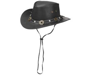Concho Lederhut by Scippis schwarz S (54-55 cm)