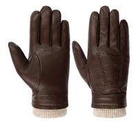 Conductive Sheepskin Lederhandschuhe by Stetson dunkelbraun 8 1/2 HS
