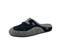 Confort Shoes Pantoffel MONO TWEED-L17 für Damen, grau, Größe 42 EU