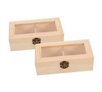 CONGARTENO Schmuck-organizer-etui Mit Schublade Schmuckschatulle Aus Holz Mit Fenster Tragbares Schmucketui Für Reisen Für Ohrringe Und Halsketten