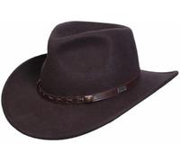 Conner Crossroads Crushable Wollhut Cowboyhut Westernhut Wollfilzhut Outdoorhut Mit Lederband