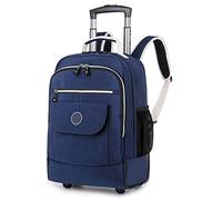 CONSIELI Trolley Rucksack mit Rollen Kinder Schulranzen Rucksäcke Multifunktionaler Schultrolley Schultaschen für Im Freien Reisen