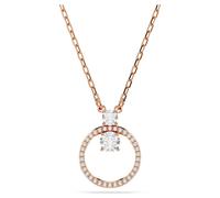Constella Anhänger, Pavé, Rundschliff, Weiß, 18K Roségoldbeschichtet OS