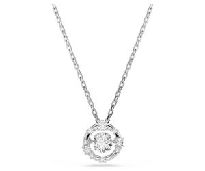 Constella Anhänger, Rundschliff, Dancing Stone, Weiß, Rhodiniert OS