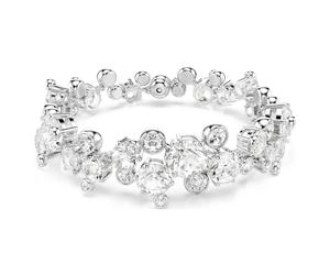 Constella Armband, Verschiedene Schliffe, Weiß, Rhodiniert OS