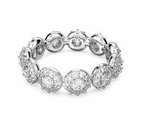 Una Angelic Ring, Rundschliff, Weiß, Rhodiniert 60