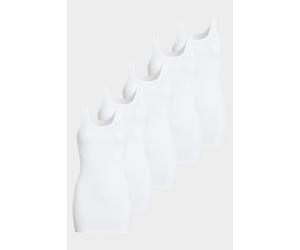 conta Damen Achselhemd 5er Pack in Farbe weiss Größe 62