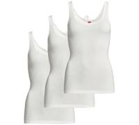 conta Damen Achselhemd Ecru 3-er Pack - 50