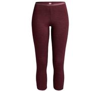 con-ta Thermo 3/4 lange Hose in Farbe bordeaux-geringelt Größe 42