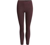 Conta Thermo Lange Hose, Damenleggings mit natürlicher Baumwolle, wärmeisolierende Thermo-Leggings, Lange Unterwäsche, Burgund Melange, Größe: 40/M