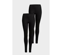 conta Damen Komfort Leggings extra lang 2er Pack in Farbe schwarz Größe 46