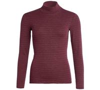conta Damen Shirt 1/1 Arm mit Stehkragen bordeaux geringelt 1-er Pack - 36