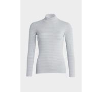 conta Damen Shirt 1/1 Arm mit Stehkragen in Farbe sterling geringelt Größe 38